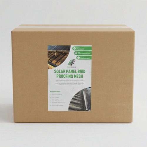 30m Solar Panel Bird Proofing Kit with 60 Clips DPC Coated & Galvanized 200mm Height